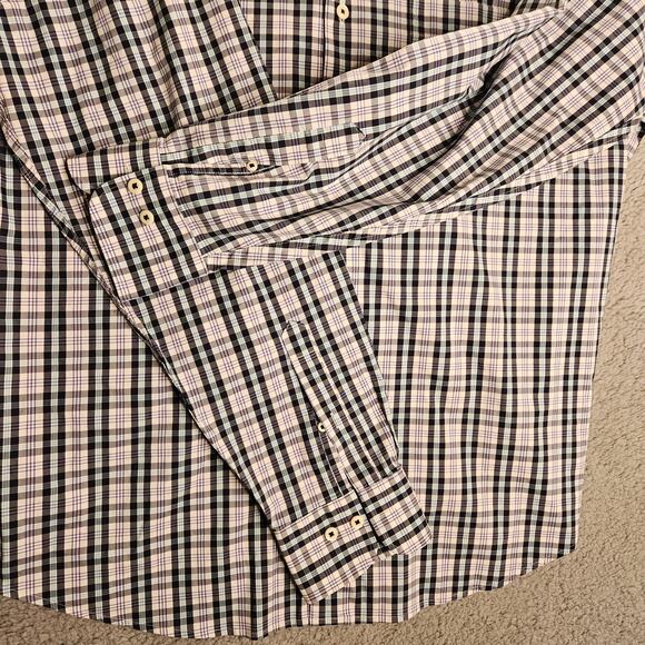 Men's Peter Millar Button Down Long Sleeve XL - Picture 4 of 9